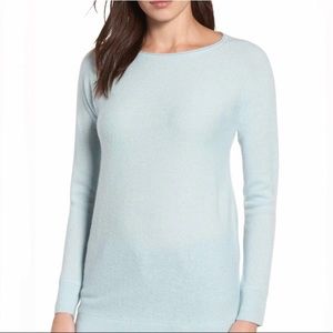 Halogen Cashmere Wool Blend Sweater